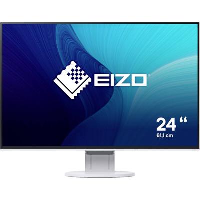 EIZO FLEXSCAN EV2456-WT LED-monitor Refurbished (zeer goede staat) 61.2 cm (24.1 inch) 1920 x 1200 Pixel DisplayPort, HDMI, DVI, VGA PLS LED