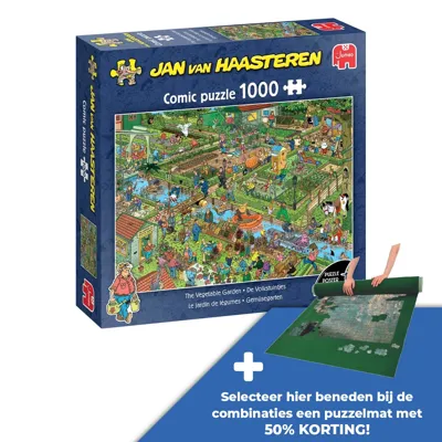 Puzzel jvh de volkstuintjes 1000