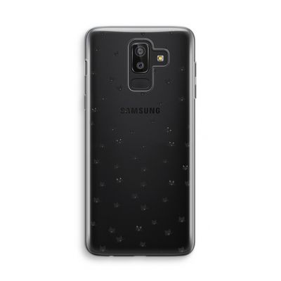 Kleine kattenkopjes: Samsung Galaxy J8 (2018) Transparant Hoesje