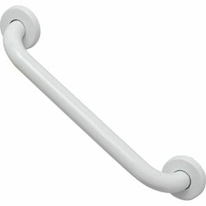 Badkamer handgreep - metaal - wit - 30 cm - douche wand