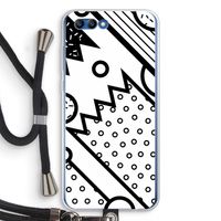 Pop Art #4: Honor 10 Transparant Hoesje met koord
