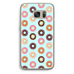 Donuts: Samsung Galaxy S7 Transparant Hoesje