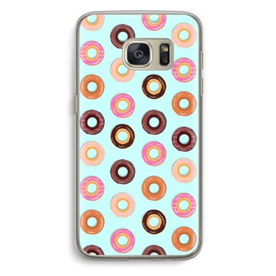 Donuts: Samsung Galaxy S7 Transparant Hoesje