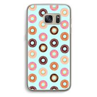 Donuts: Samsung Galaxy S7 Transparant Hoesje