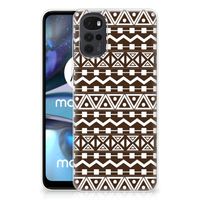 Motorola Moto G22 TPU bumper Aztec Brown