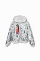 Sweatshirt met pailletten Johnson Hartig - MATERIAL FINISHES - XS