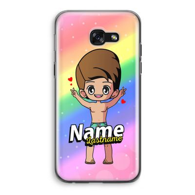 Chibi Maker man: Samsung Galaxy A5 (2017) Transparant Hoesje