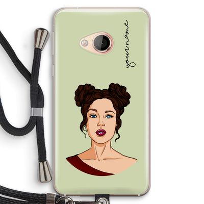 Pop-Art Creator: HTC U Play Transparant Hoesje met koord