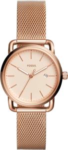 Horlogeband Fossil ES4333 Roestvrij staal (RVS) Rosé 16mm