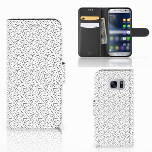 Samsung Galaxy S7 Telefoon Hoesje Stripes Dots