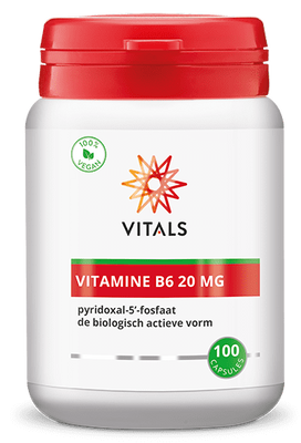 Vitals Vitamine B6 20mg Capsules
