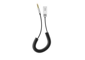 Baseus CABA01-01 audio kabel 0,5 m 3.5mm USB Type-A Zwart