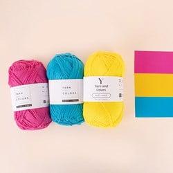 Yarn and Colors Colour Pack Pride 007 Pansexual