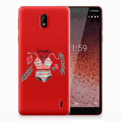 Nokia 1 Plus Telefoonhoesje met Naam Boho Summer Nokia 1 Plus Telefoonhoesje met Naam Boho Summer