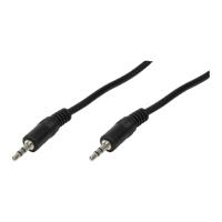 LogiLink CA1051 Jackplug Audio Aansluitkabel 3.00 m Zwart (mat) - thumbnail