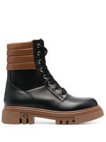 Baldinini bottines en cuir - Noir