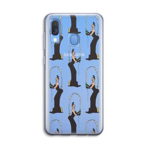 Pop Some Kim: Samsung Galaxy A40 Transparant Hoesje