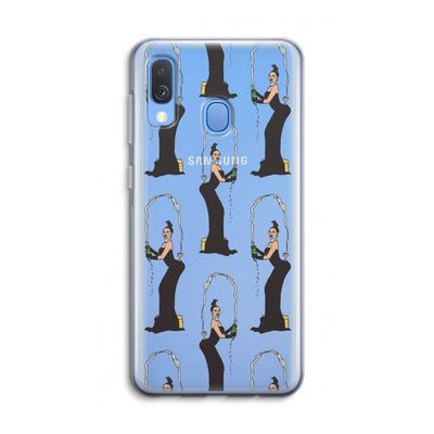 Pop Some Kim: Samsung Galaxy A40 Transparant Hoesje
