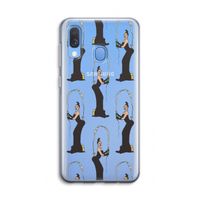 Pop Some Kim: Samsung Galaxy A40 Transparant Hoesje