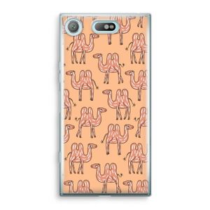 Kameel: Sony Xperia XZ1 Compact Transparant Hoesje