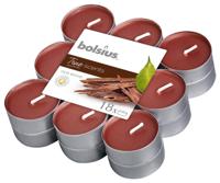 Geurtheelicht brick 18 True Scents Oud Wood Bolsius - Bolsius