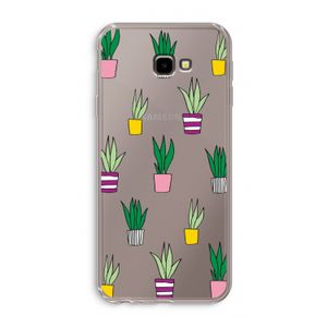 Sanseveria: Samsung Galaxy J4 Plus Transparant Hoesje