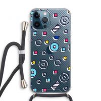 8-bit N°9: iPhone 12 Pro Transparant Hoesje met koord