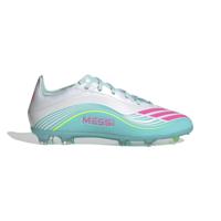 adidas F50 Messi Elite Gras Voetbalschoenen (FG) Kids Wit Turquoise Roze