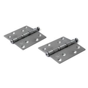 Kogellagerscharnier - 16x stuks - RVS - zilver - deurscharnier - 9 x 2,4 cm