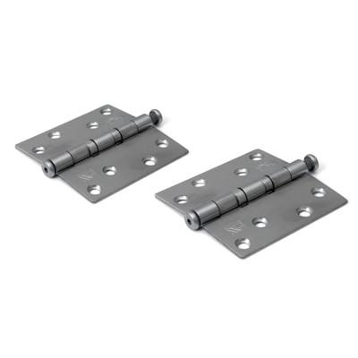 Kogellagerscharnier - 16x stuks - RVS - zilver - deurscharnier - 9 x 2,4 cm