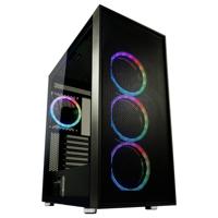 LC Power LC-802B-ON Midi-tower PC-behuizing Zwart