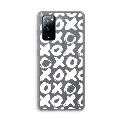 XOXO: Samsung Galaxy S20 FE / S20 FE 5G Transparant Hoesje