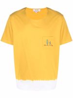 Nick Fouquet t-shirt à design brodé - Jaune