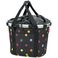 Klickfix Shopping bag r&k bikebasket dots