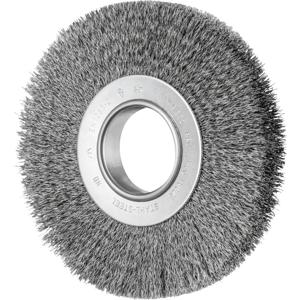 PFERD 43701239 POS Ronde borstel breed ongetordeerd RBU Ø 180 x 25 mm variabel boorgat staaldraad-Ø 0,30 voor slijpblok 1 1 stuk(s)