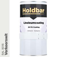 Holdbar Linoleumcoating Verkeerswit (RAL 9016) 1 Kg