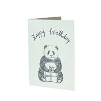 'Aardkaart 'Happy birthday' panda' kopen? | FOR YOU GIFTS