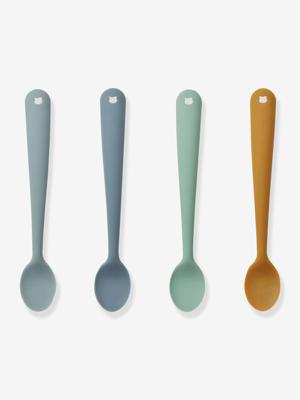 Set van 4 educatieve lepels Siv - LIEWOOD blauw
