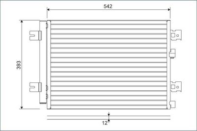 Airco condensor 814077