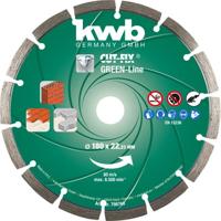 Diamantschijf cutfix grn 178x22 mm - Kwb