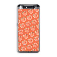Just peachy: Samsung Galaxy A80 Transparant Hoesje