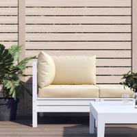 VidaXL Palletkussens 3 st oxford stof beige