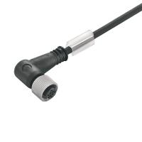 Weidmüller 1108781500 Sensor/actuator connector, geassembleerd M12 Aantal polen (sensoren): 4 Bus, haaks 15.00 m 1 stuk(s)