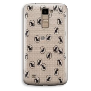 Miauw: LG K10 (2016) Transparant Hoesje