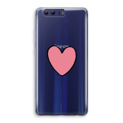 Hartje: Honor 9 Transparant Hoesje