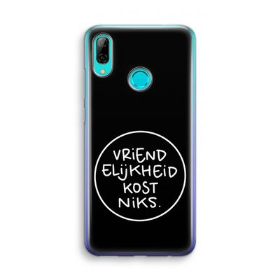Vriendelijkheid: Huawei P Smart (2019) Transparant Hoesje