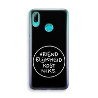 Vriendelijkheid: Huawei P Smart (2019) Transparant Hoesje