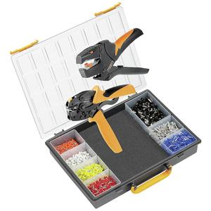 Weidmüller CRIMP-SET PZ 6 ROTO T 9028700000 Krimptangset Adereindhulzen 0.14 tot 6 mm² Incl. krimp-assortiment met koffer