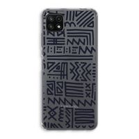 Marrakech print: Samsung Galaxy A22 5G Transparant Hoesje