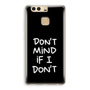 Don't Mind: Huawei P9 Transparant Hoesje